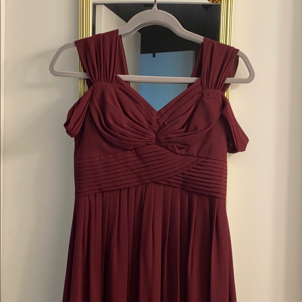 M Lulu’s Maroon Bridesmaid Dress